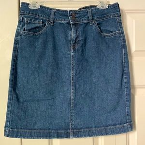 Jean skirt